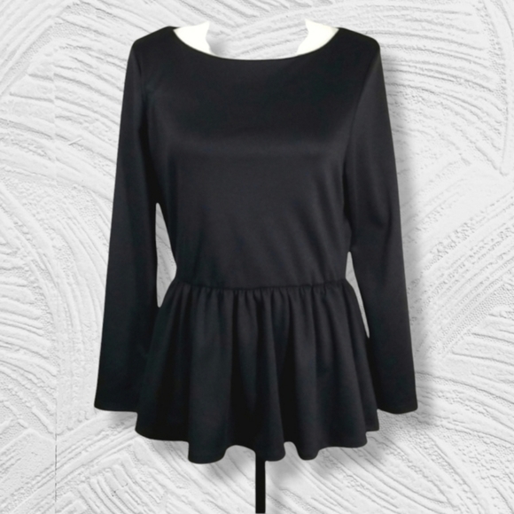 d.RA Tops - Vintage d.RA (Dianna Ra)Women's Top Size L Y2K Flared Bottom Long Sleeve